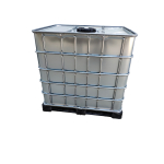 IBC Container Wassertank GFK auf Stahl/PE-Palette NICHT GESP&Uuml;LT 1000l