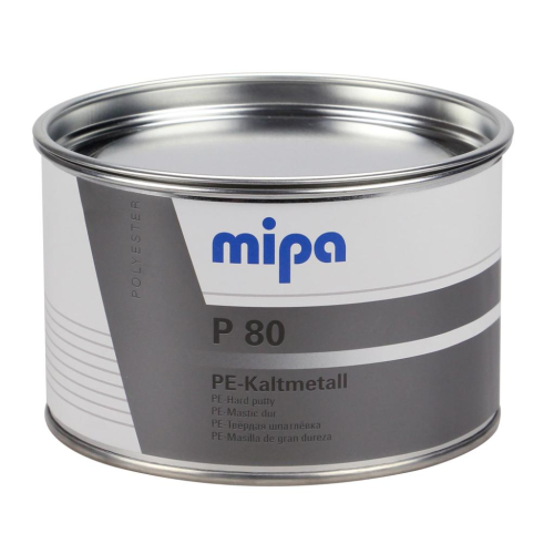Mipa P 80 PE-Kaltmetall 2K Polyester Spachtel 1 kg inkl. Härter