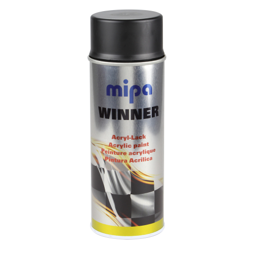 Mipa Winner-Spray Acryl-Lack 400ml schwarz matt